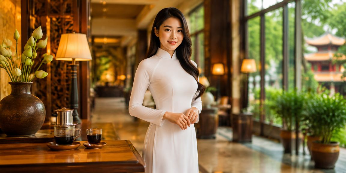 Khách chơi tại casino với trang phục truyền thống áo dài tại Hà Nội